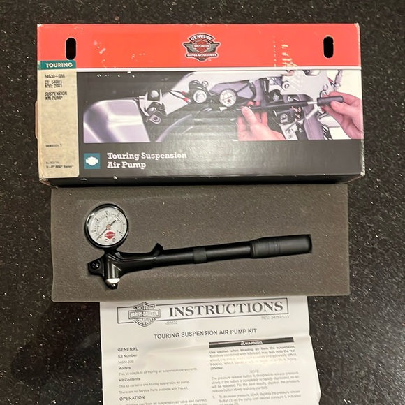 Harley Davidson Touring Suspension Air Pump #54630-03A - Picture 1 of 8